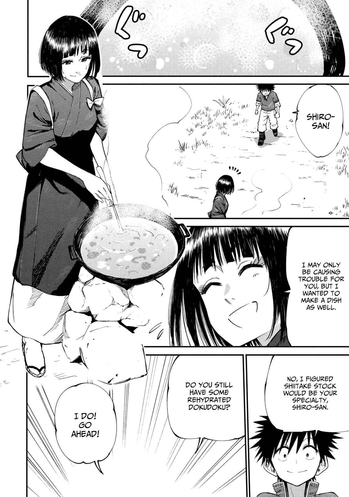Mazumeshi Elf to Yuboku gurashi Chapter 48 page 19