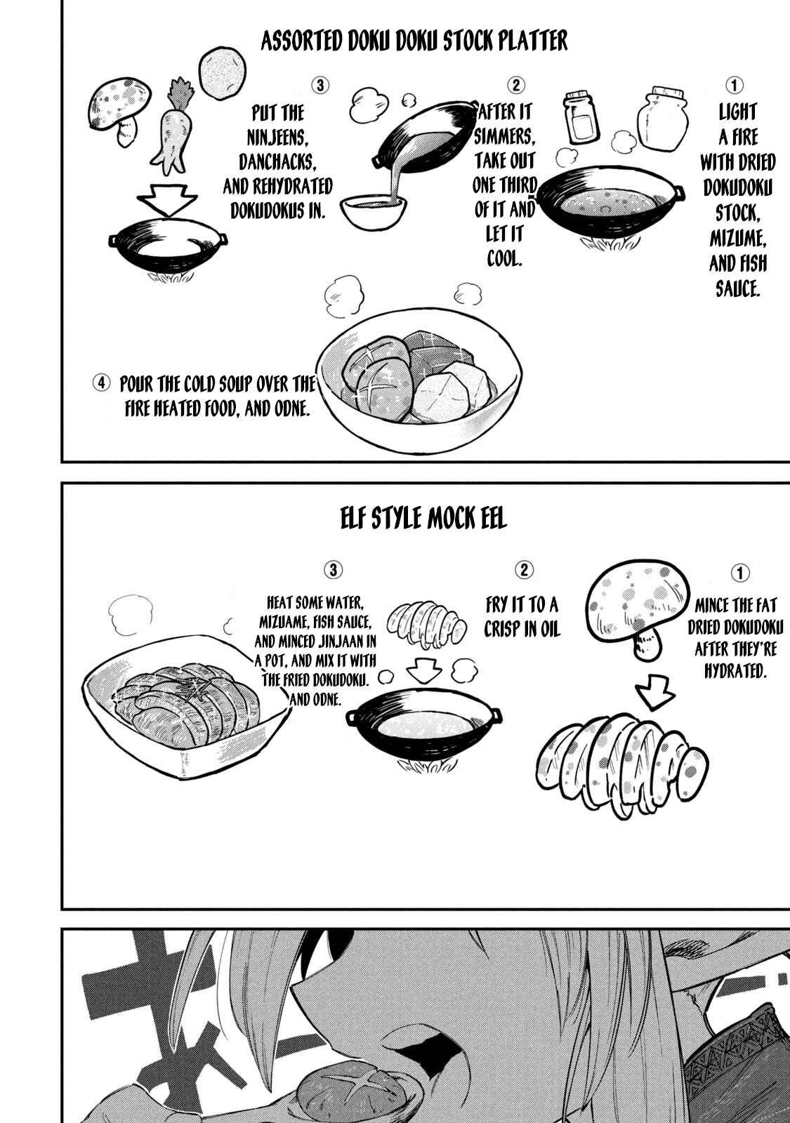 Mazumeshi Elf to Yuboku gurashi Chapter 48 page 21