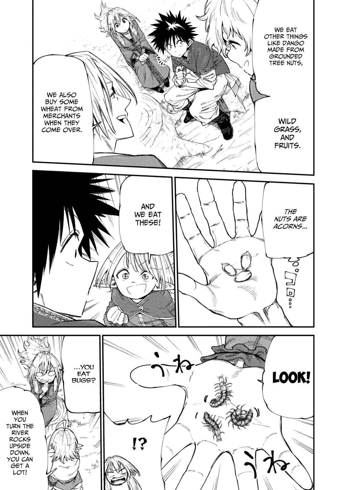 Mazumeshi Elf to Yuboku gurashi Chapter 48 page 2