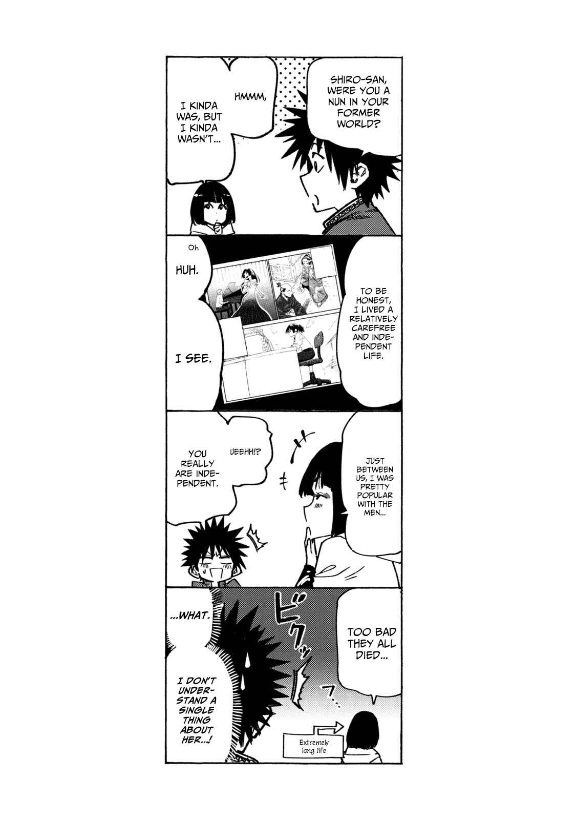 Mazumeshi Elf to Yuboku gurashi Chapter 49.1 page 21