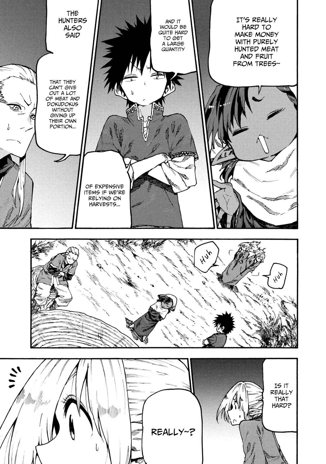 Mazumeshi Elf to Yuboku gurashi Chapter 50 page 6