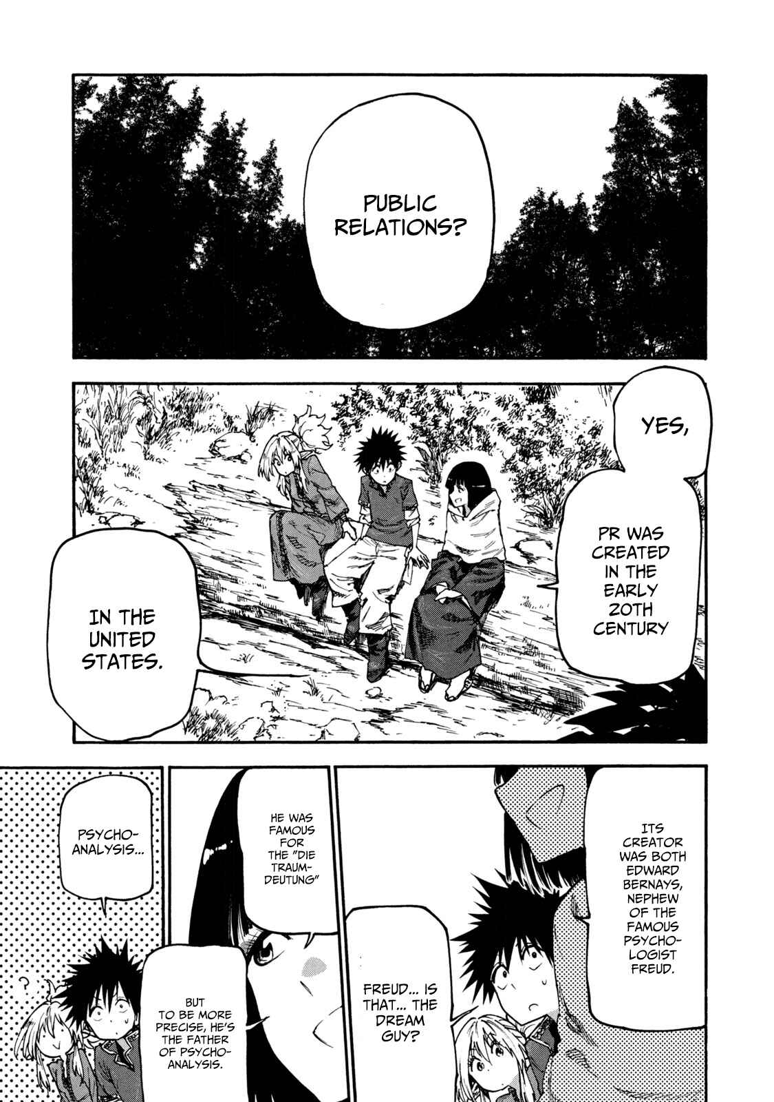 Mazumeshi Elf to Yuboku gurashi Chapter 50 page 8