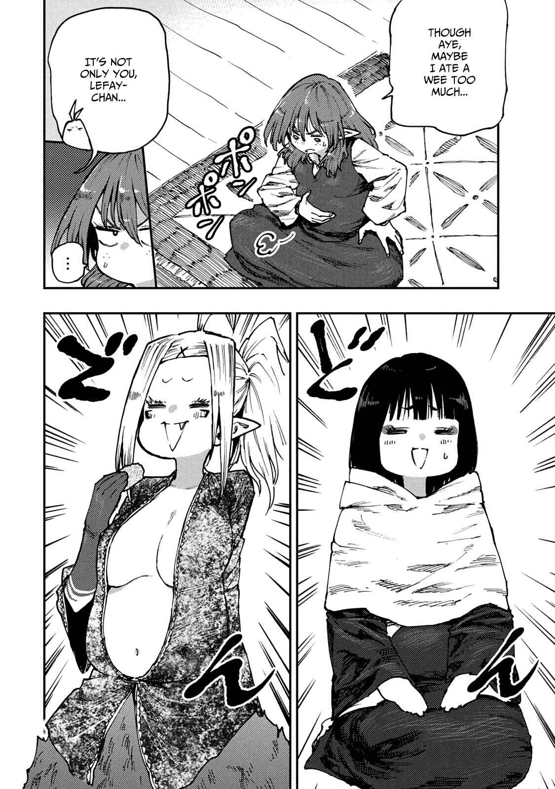 Mazumeshi Elf to Yuboku gurashi Chapter 56 page 3