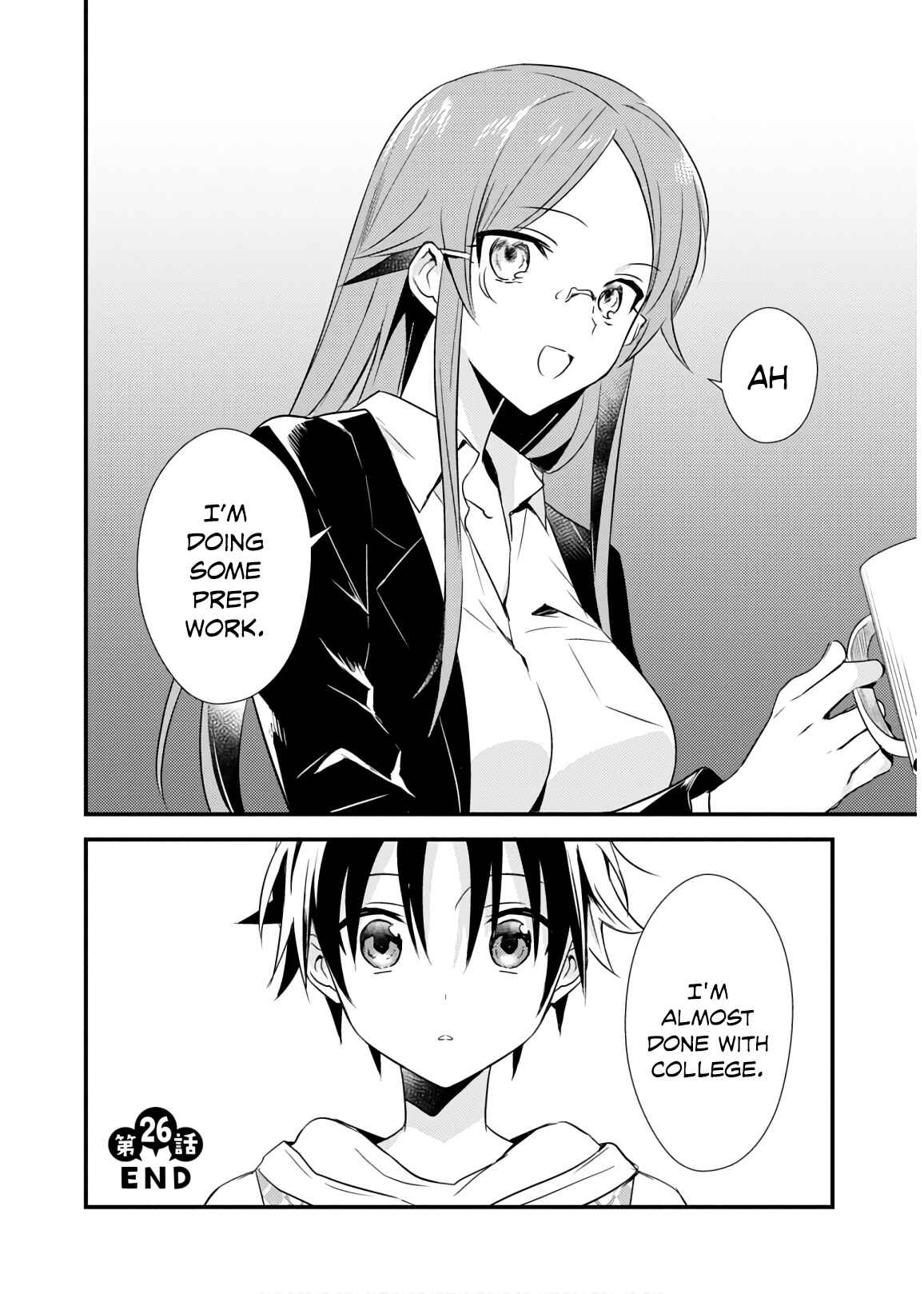 Megami-ryou no Ryoubo-kun Chapter 26 page 29