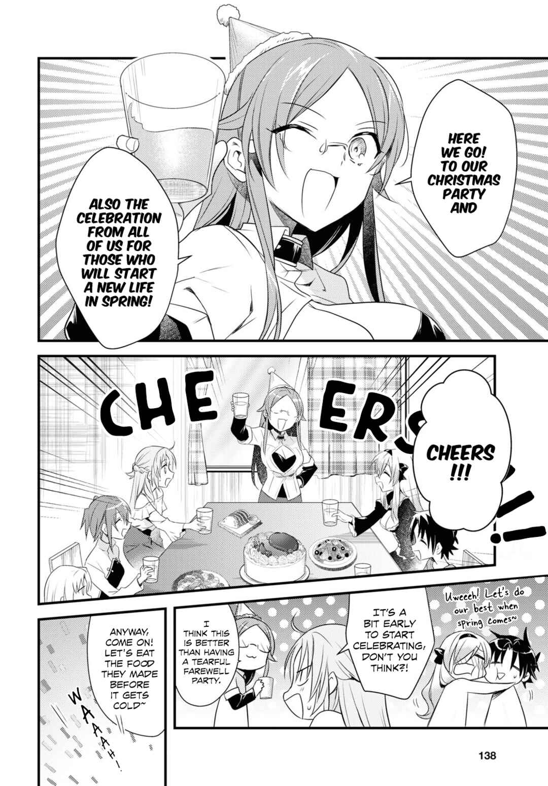 Megami-ryou no Ryoubo-kun Chapter 55 page 33