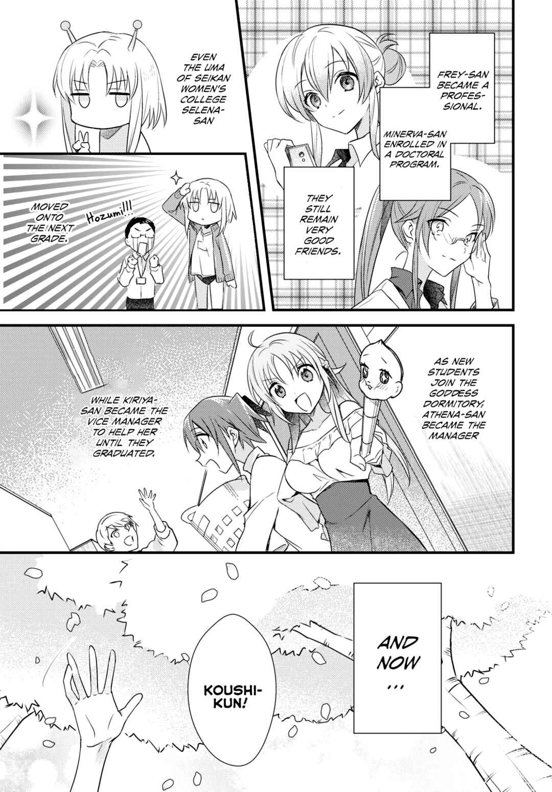 Megami-ryou no Ryoubo-kun Chapter 55 page 41