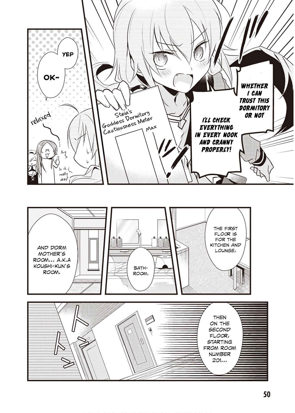 Megami-ryou no Ryoubo-kun Chapter 7 page 7