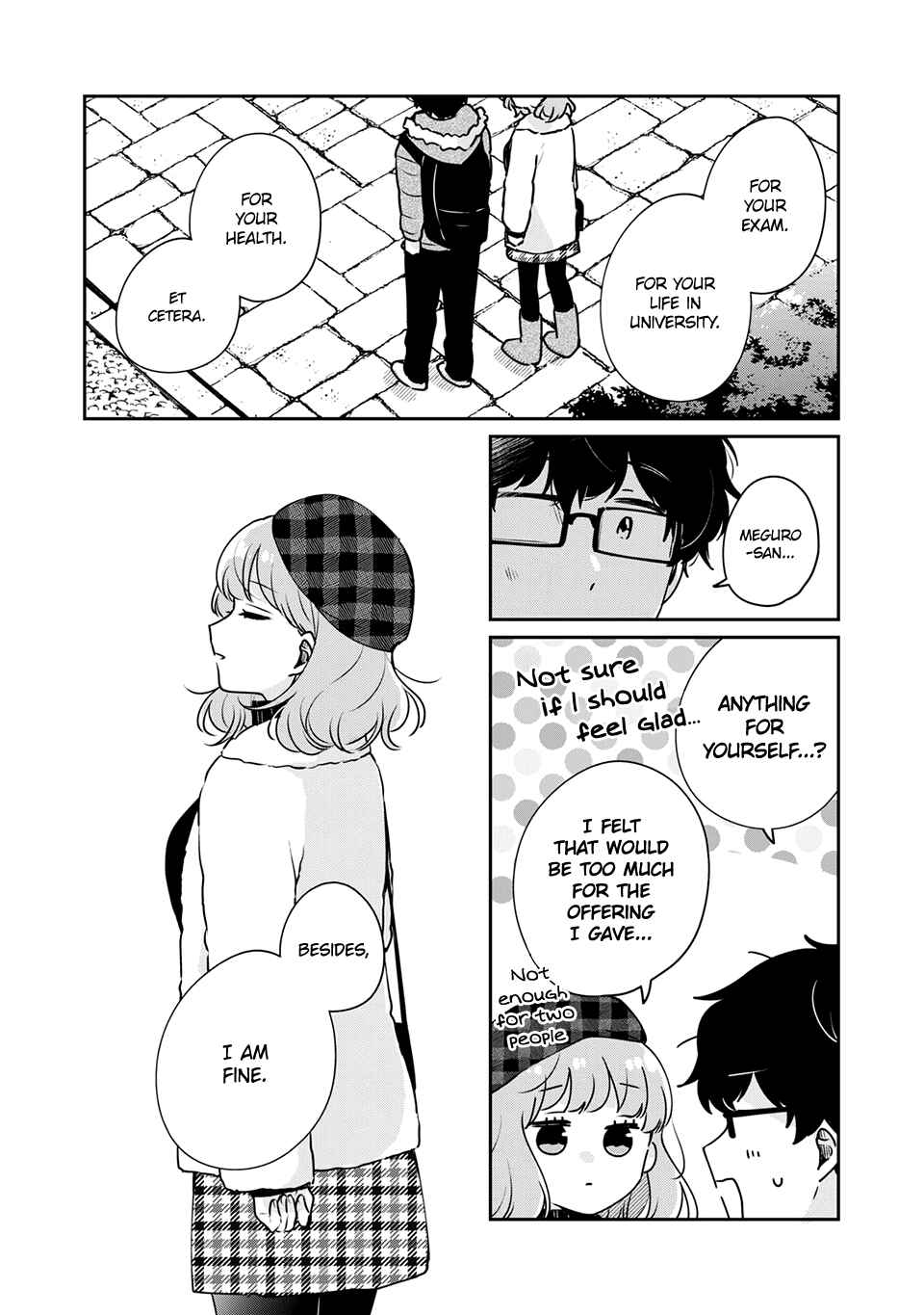 Meguro-san wa Hajimete ja Nai Chapter 39 page 10