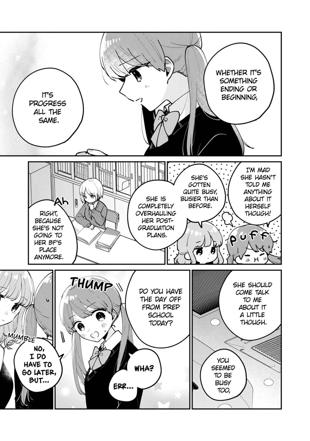 Meguro-san wa Hajimete ja Nai Chapter 67 page 3
