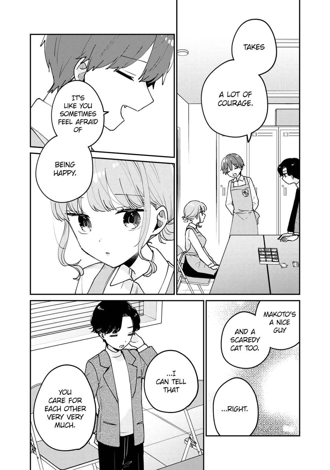 Meguro-san wa Hajimete ja Nai Chapter 77 page 12