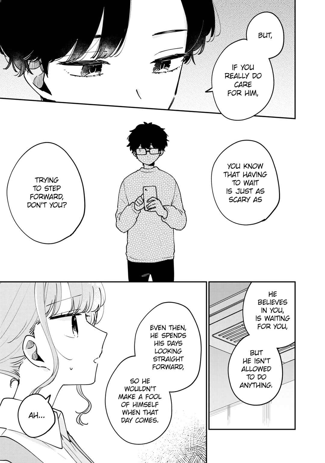 Meguro-san wa Hajimete ja Nai Chapter 77 page 13