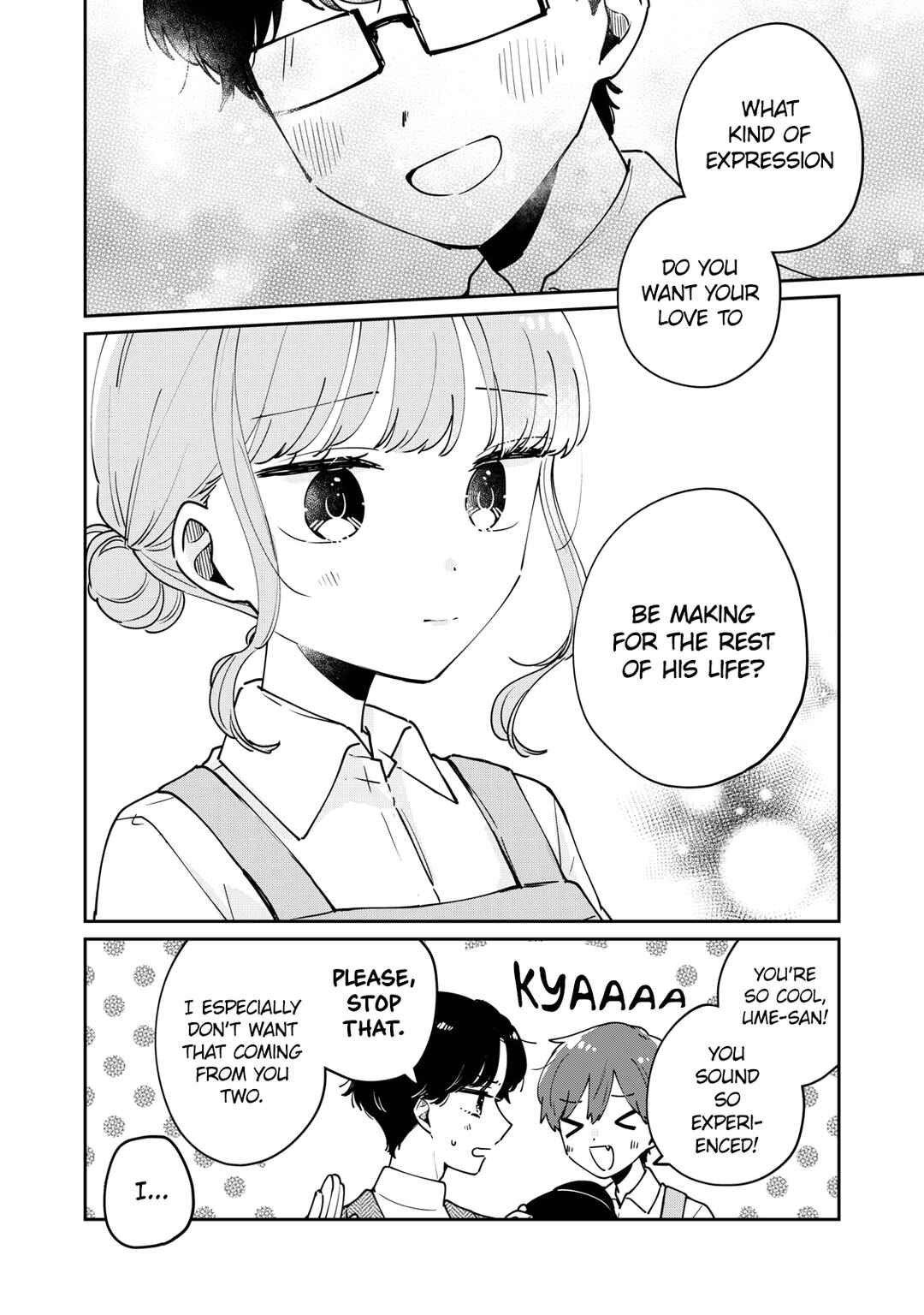 Meguro-san wa Hajimete ja Nai Chapter 77 page 14