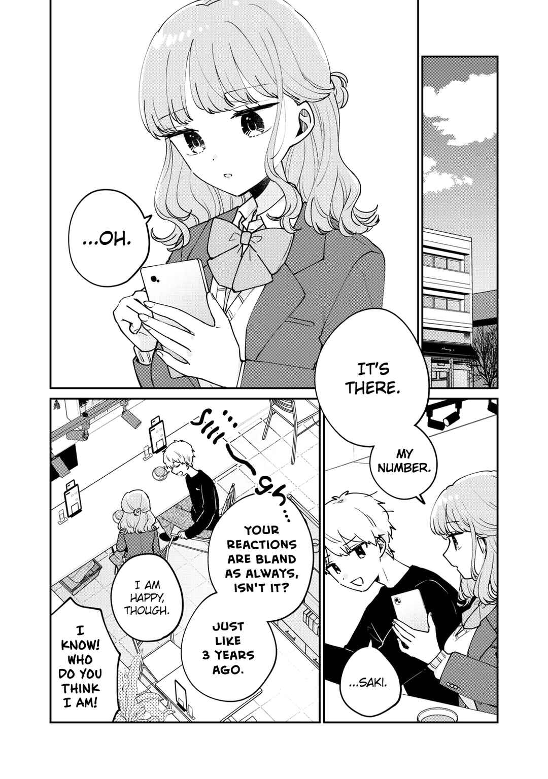 Meguro-san wa Hajimete ja Nai Chapter 77 page 1