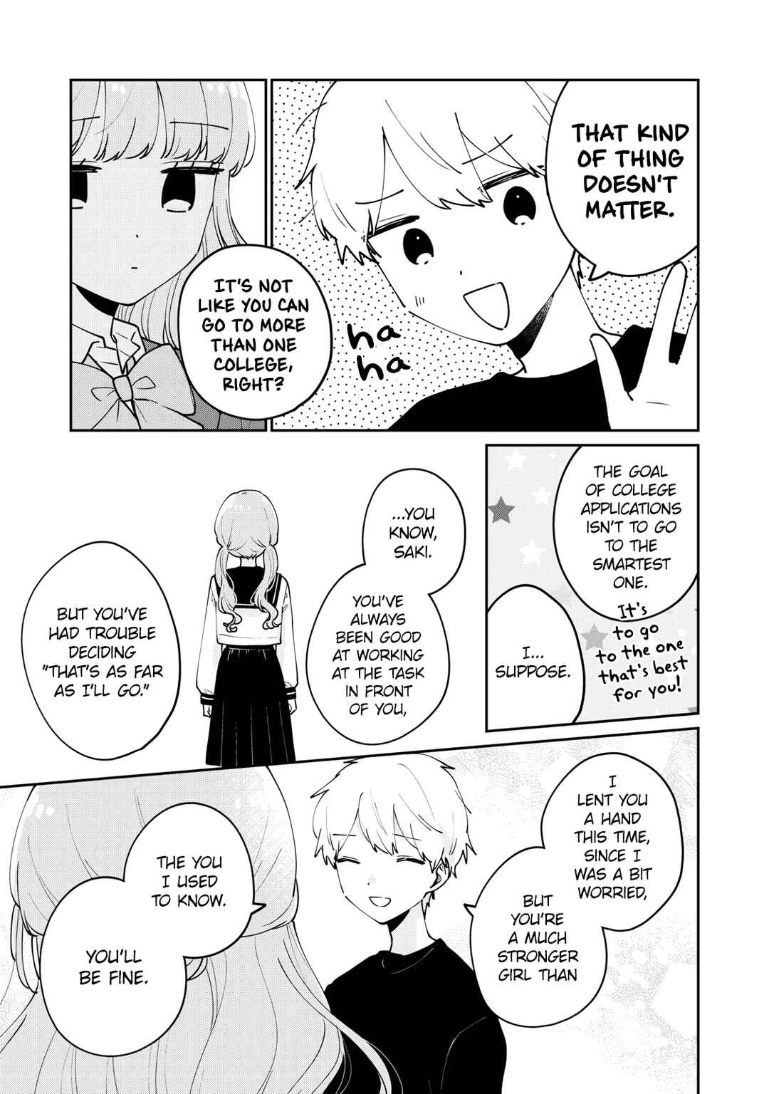 Meguro-san wa Hajimete ja Nai Chapter 77 page 3