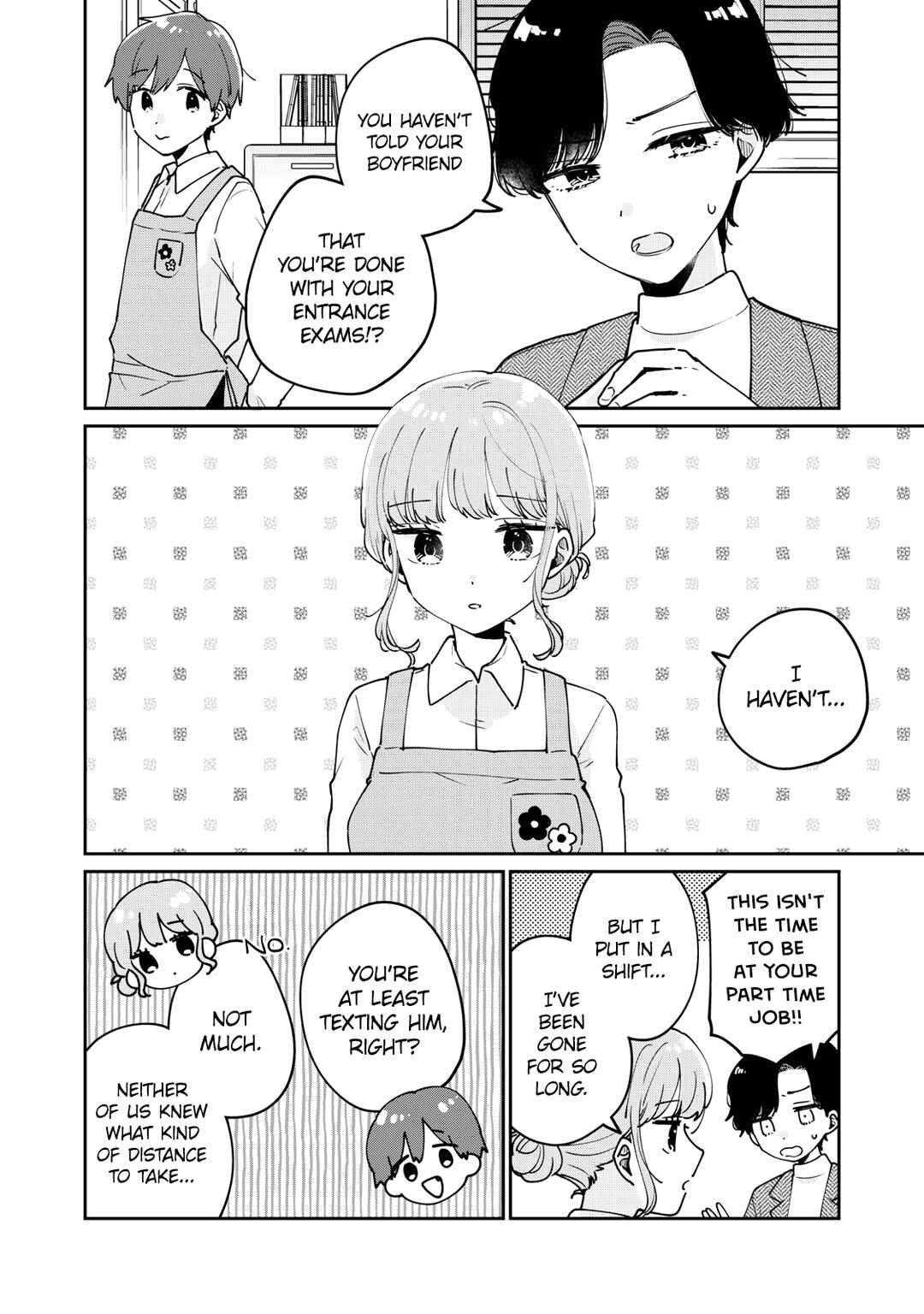 Meguro-san wa Hajimete ja Nai Chapter 77 page 8