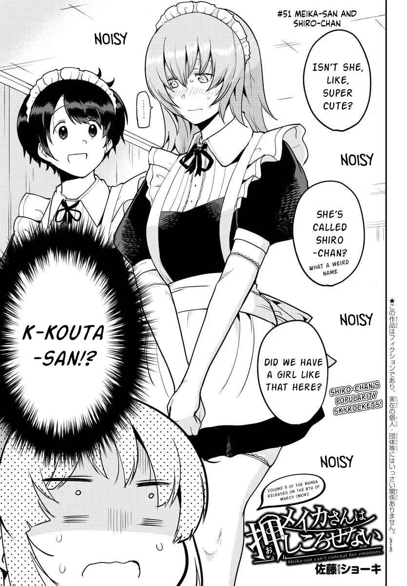 Meika-san wa Oshikorosenai Chapter 51 page 0