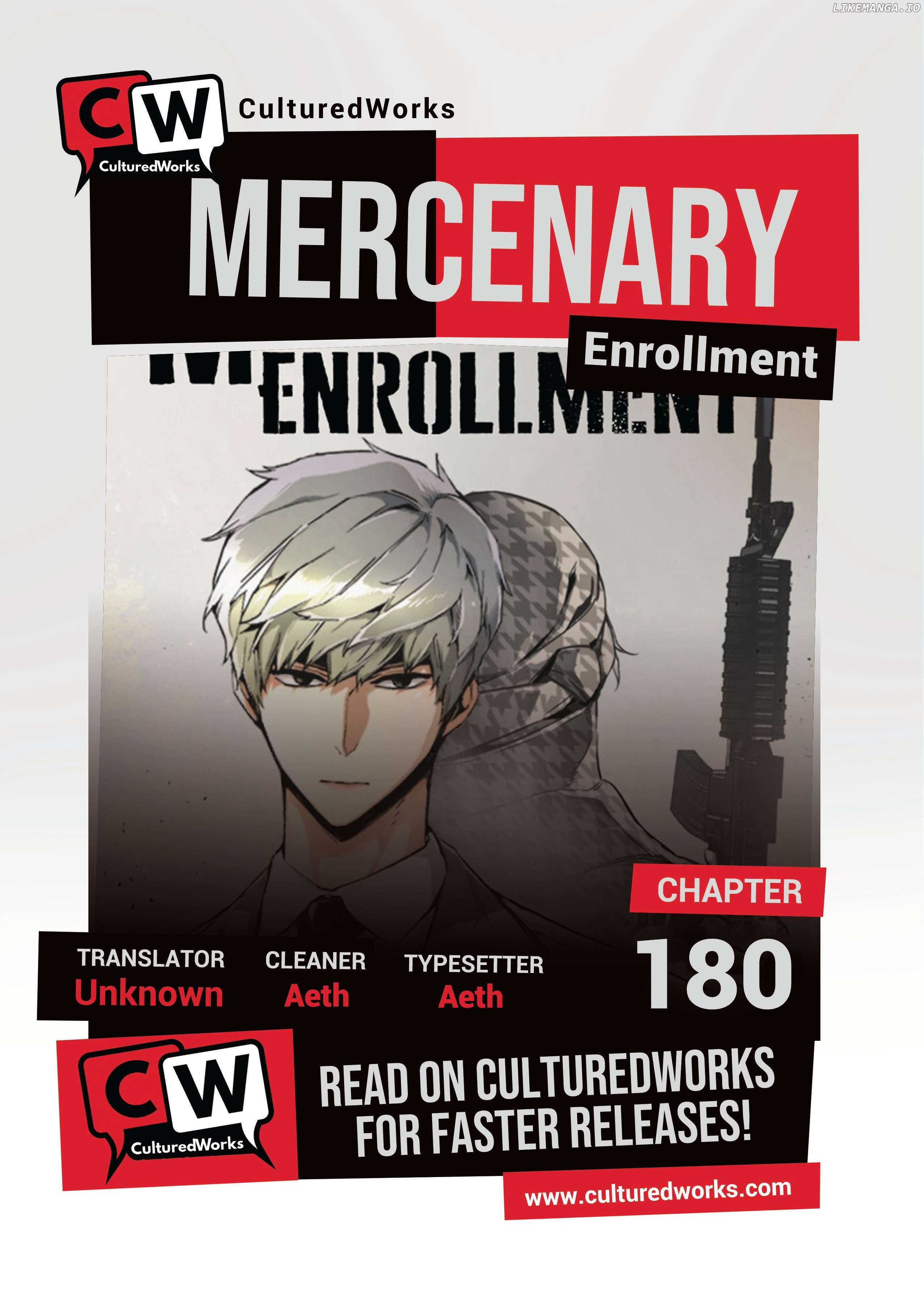 Mercenary Enrollment Chapter 180 page 0