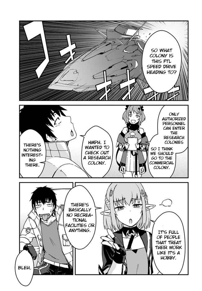 Mezametara Saikyou Soubi to Uchuusenmochi Datta node, Ikkodate Mezashite Youhei toshite Jiyuu ni Ikitai Chapter 11.1 page 5