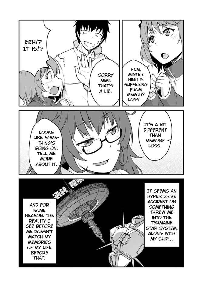 Mezametara Saikyou Soubi to Uchuusenmochi Datta node, Ikkodate Mezashite Youhei toshite Jiyuu ni Ikitai Chapter 13.1 page 2