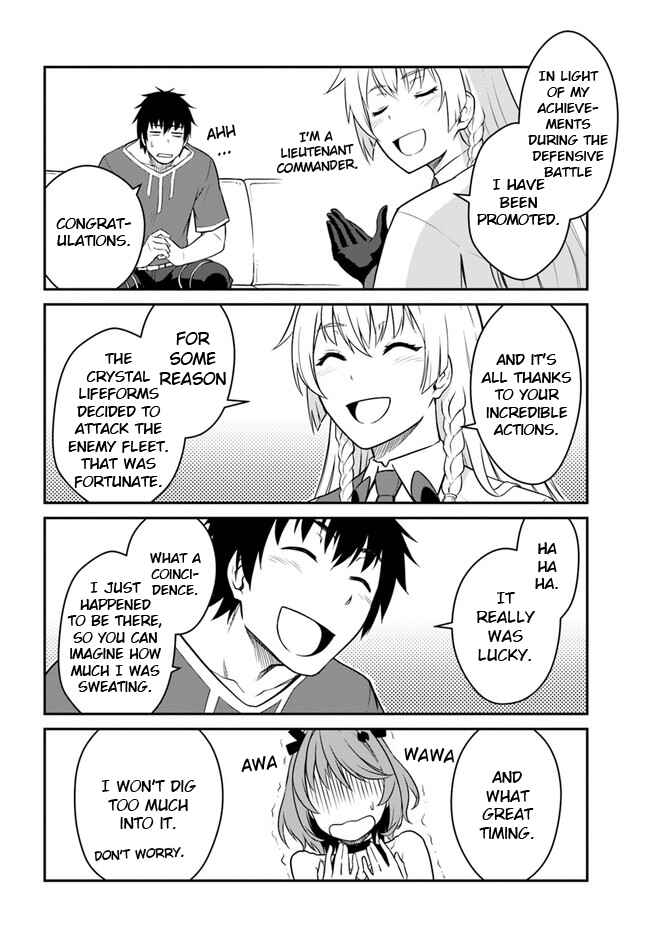 Mezametara Saikyou Soubi to Uchuusenmochi Datta node, Ikkodate Mezashite Youhei toshite Jiyuu ni Ikitai Chapter 15 page 15
