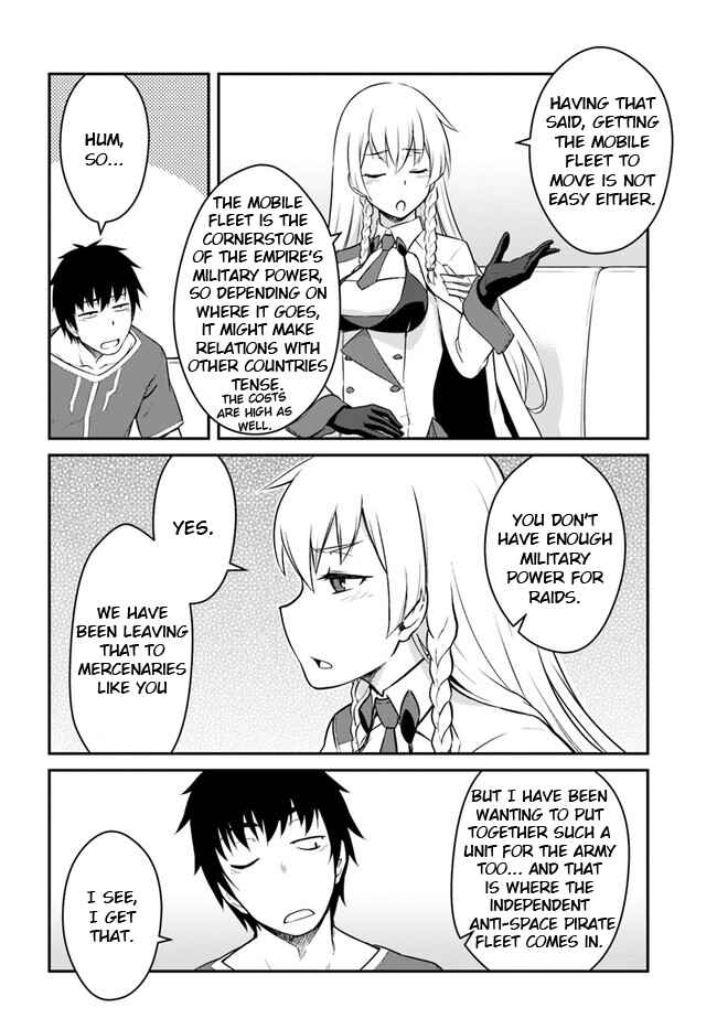Mezametara Saikyou Soubi to Uchuusenmochi Datta node, Ikkodate Mezashite Youhei toshite Jiyuu ni Ikitai Chapter 15 page 19