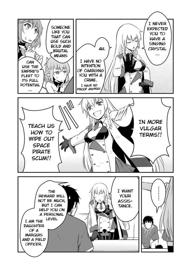 Mezametara Saikyou Soubi to Uchuusenmochi Datta node, Ikkodate Mezashite Youhei toshite Jiyuu ni Ikitai Chapter 15 page 24