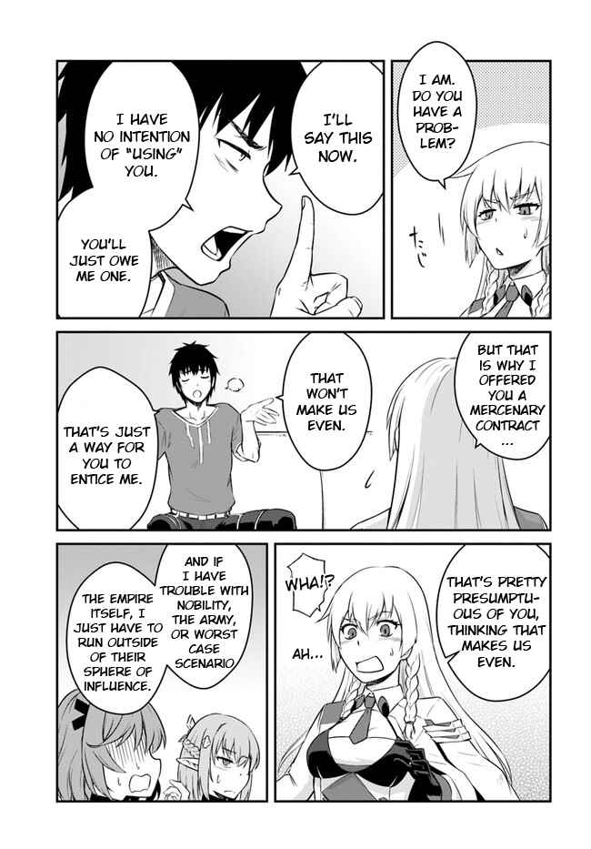 Mezametara Saikyou Soubi to Uchuusenmochi Datta node, Ikkodate Mezashite Youhei toshite Jiyuu ni Ikitai Chapter 15 page 28