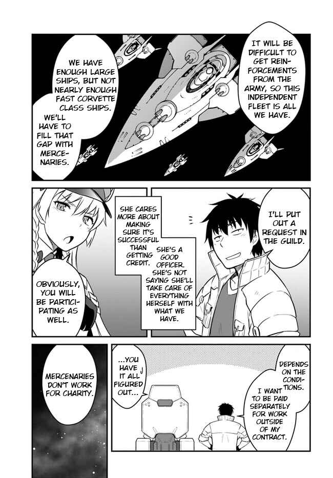 Mezametara Saikyou Soubi to Uchuusenmochi Datta node, Ikkodate Mezashite Youhei toshite Jiyuu ni Ikitai Chapter 17.2 page 10