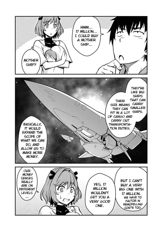 Mezametara Saikyou Soubi to Uchuusenmochi Datta node, Ikkodate Mezashite Youhei toshite Jiyuu ni Ikitai Chapter 20.2 page 13