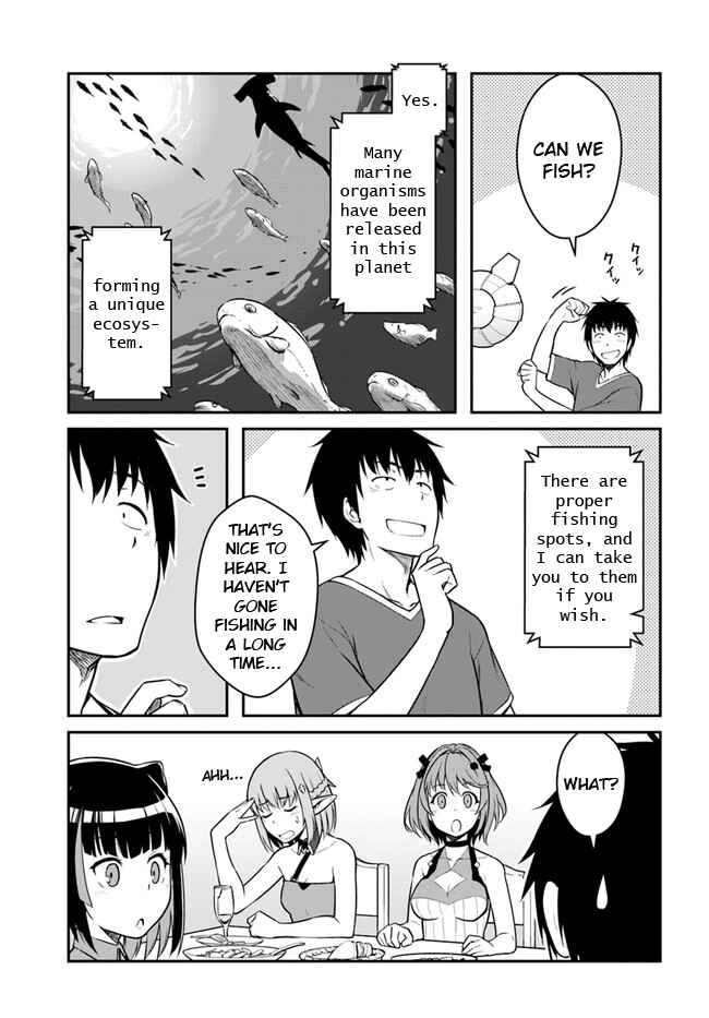 Mezametara Saikyou Soubi to Uchuusenmochi Datta node, Ikkodate Mezashite Youhei toshite Jiyuu ni Ikitai Chapter 26.1 page 8