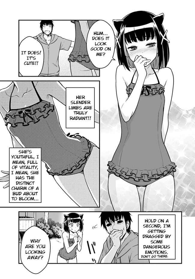 Mezametara Saikyou Soubi to Uchuusenmochi Datta node, Ikkodate Mezashite Youhei toshite Jiyuu ni Ikitai Chapter 28.1 page 4