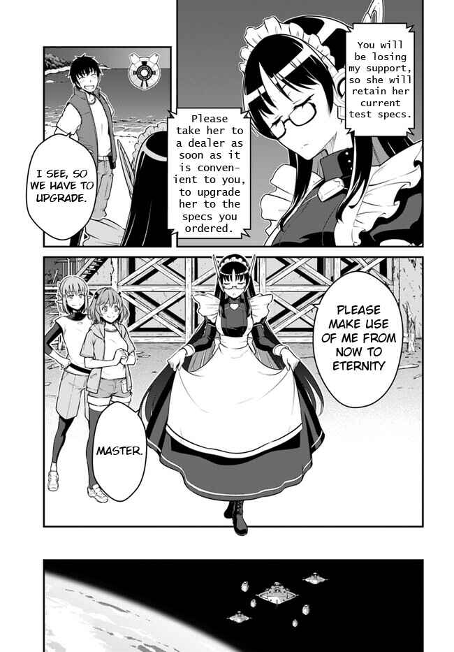 Mezametara Saikyou Soubi to Uchuusenmochi Datta node, Ikkodate Mezashite Youhei toshite Jiyuu ni Ikitai Chapter 31.1 page 10