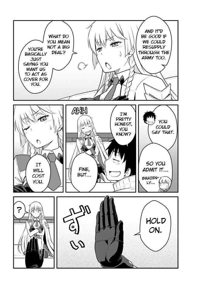 Mezametara Saikyou Soubi to Uchuusenmochi Datta node, Ikkodate Mezashite Youhei toshite Jiyuu ni Ikitai Chapter 31.1 page 17