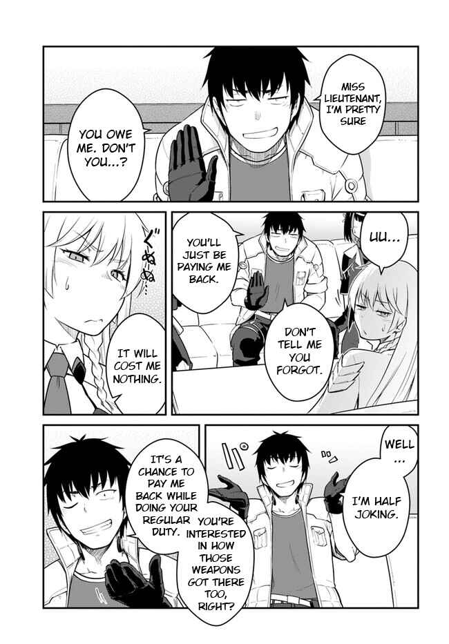 Mezametara Saikyou Soubi to Uchuusenmochi Datta node, Ikkodate Mezashite Youhei toshite Jiyuu ni Ikitai Chapter 31.1 page 18
