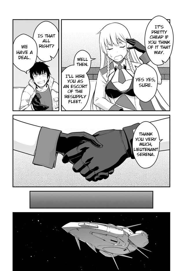 Mezametara Saikyou Soubi to Uchuusenmochi Datta node, Ikkodate Mezashite Youhei toshite Jiyuu ni Ikitai Chapter 31.1 page 19