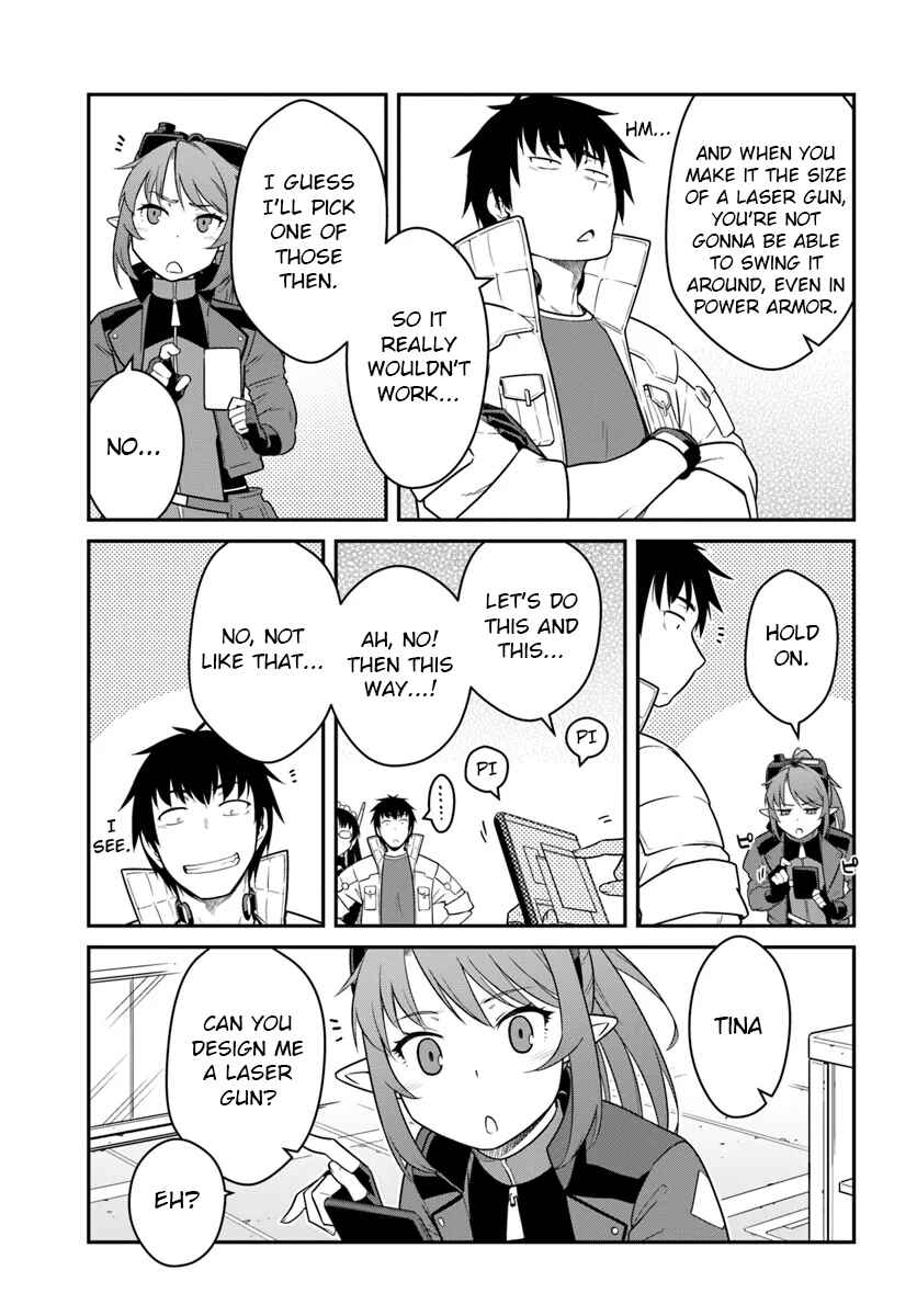 Mezametara Saikyou Soubi to Uchuusenmochi Datta node, Ikkodate Mezashite Youhei toshite Jiyuu ni Ikitai Chapter 43.1 page 10