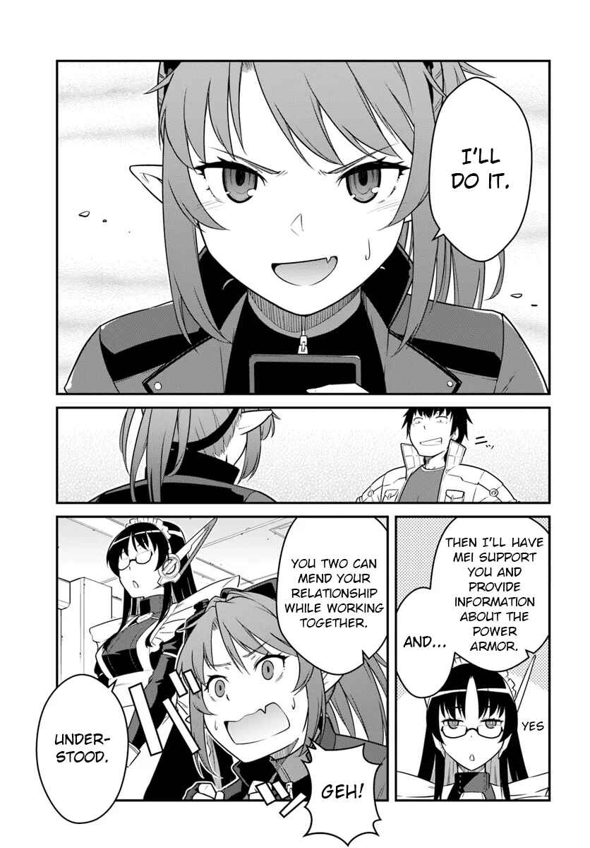 Mezametara Saikyou Soubi to Uchuusenmochi Datta node, Ikkodate Mezashite Youhei toshite Jiyuu ni Ikitai Chapter 43.1 page 12