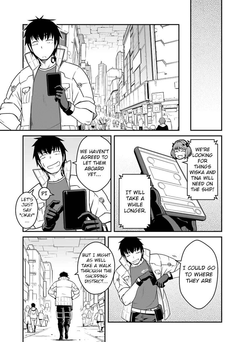 Mezametara Saikyou Soubi to Uchuusenmochi Datta node, Ikkodate Mezashite Youhei toshite Jiyuu ni Ikitai Chapter 43.1 page 14