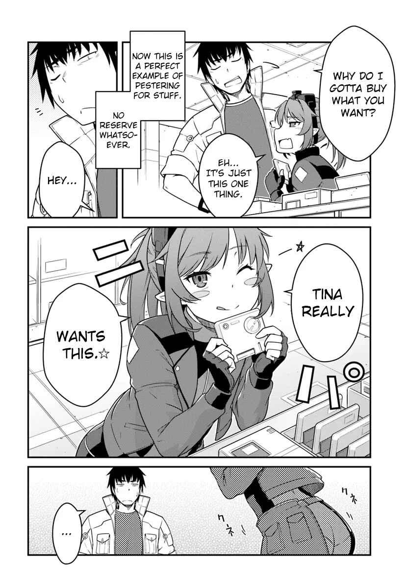 Mezametara Saikyou Soubi to Uchuusenmochi Datta node, Ikkodate Mezashite Youhei toshite Jiyuu ni Ikitai Chapter 43.1 page 5