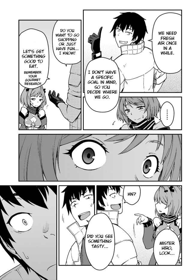 Mezametara Saikyou Soubi to Uchuusenmochi Datta node, Ikkodate Mezashite Youhei toshite Jiyuu ni Ikitai Chapter 7.2 page 16