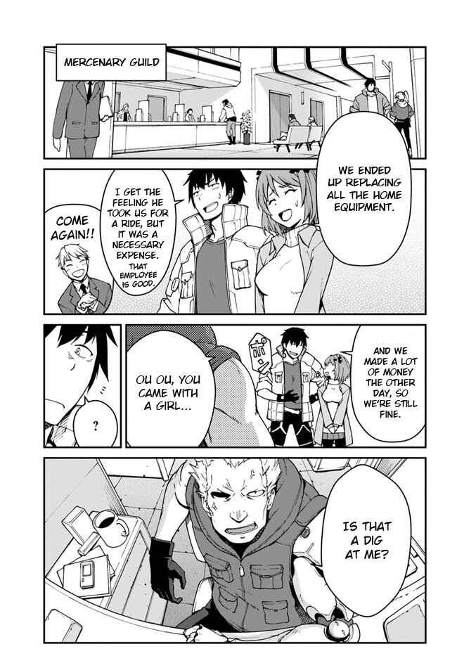 Mezametara Saikyou Soubi to Uchuusenmochi Datta node, Ikkodate Mezashite Youhei toshite Jiyuu ni Ikitai Chapter 7.2 page 4