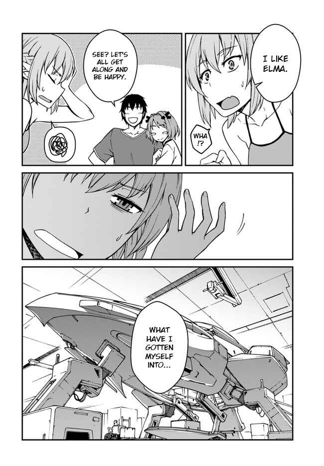 Mezametara Saikyou Soubi to Uchuusenmochi Datta node, Ikkodate Mezashite Youhei toshite Jiyuu ni Ikitai Chapter 8.2 page 15