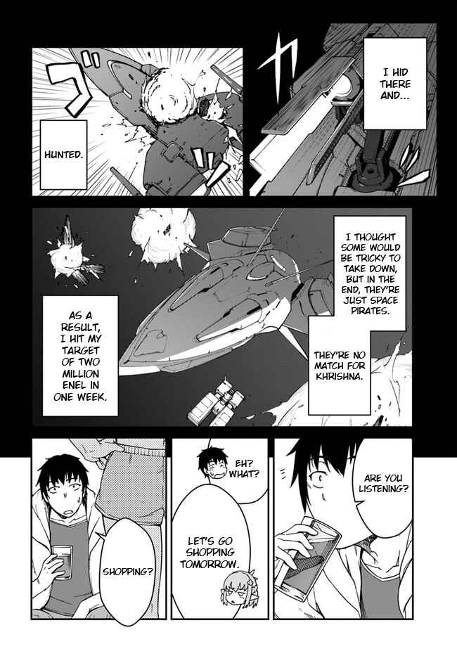 Mezametara Saikyou Soubi to Uchuusenmochi Datta node, Ikkodate Mezashite Youhei toshite Jiyuu ni Ikitai Chapter 9.1 page 3