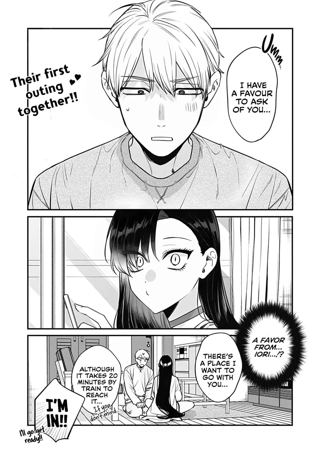 Mii-chan wa Kawaretai Chapter 7 page 0