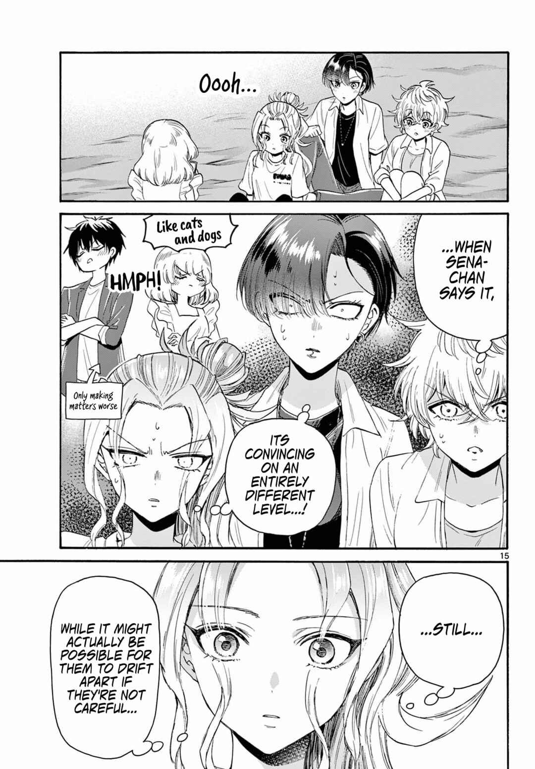 Mikadono Sanshimai wa Angai, Choroi. Chapter 105 page 14