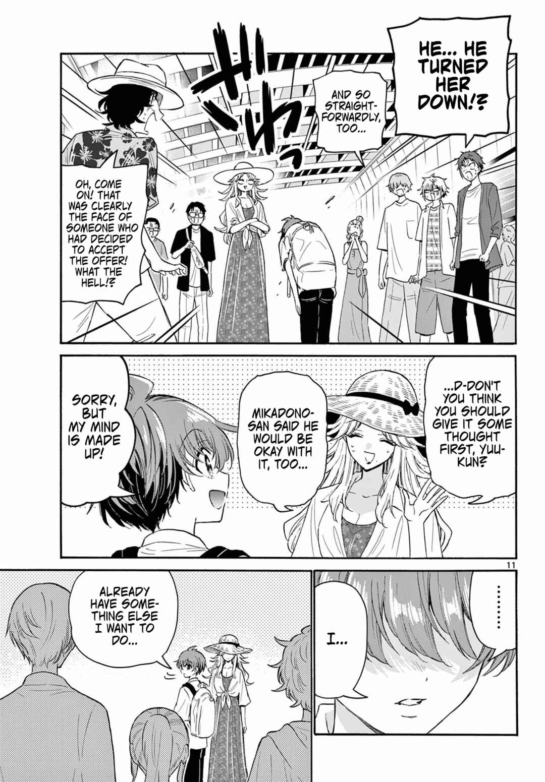 Mikadono Sanshimai wa Angai, Choroi. Chapter 108 page 10