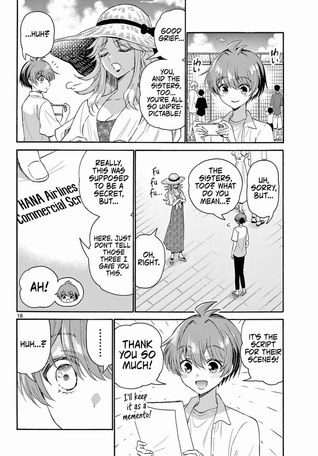 Mikadono Sanshimai wa Angai, Choroi. Chapter 108 page 17