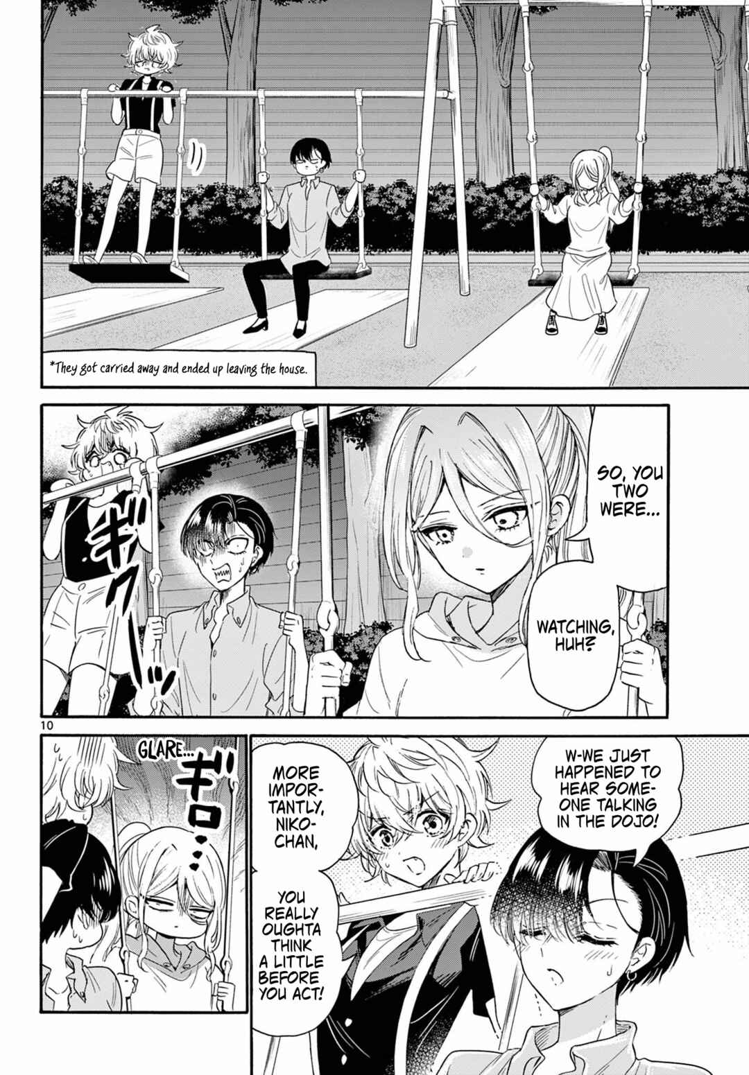 Mikadono Sanshimai wa Angai, Choroi. Chapter 117 page 9