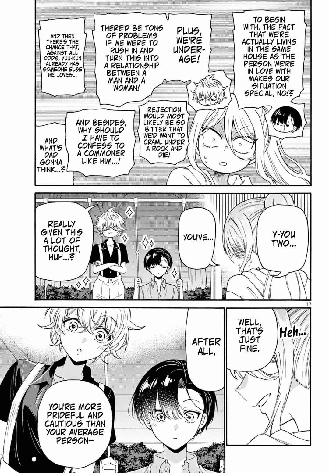 Mikadono Sanshimai wa Angai, Choroi. Chapter 117 page 16