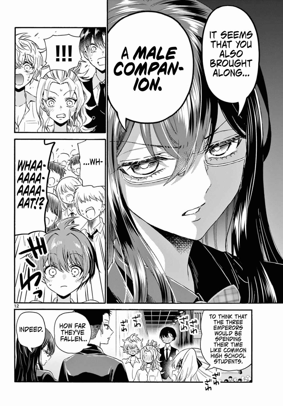 Mikadono Sanshimai wa Angai, Choroi. Chapter 124 page 11